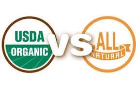 organic vs natural e liquid