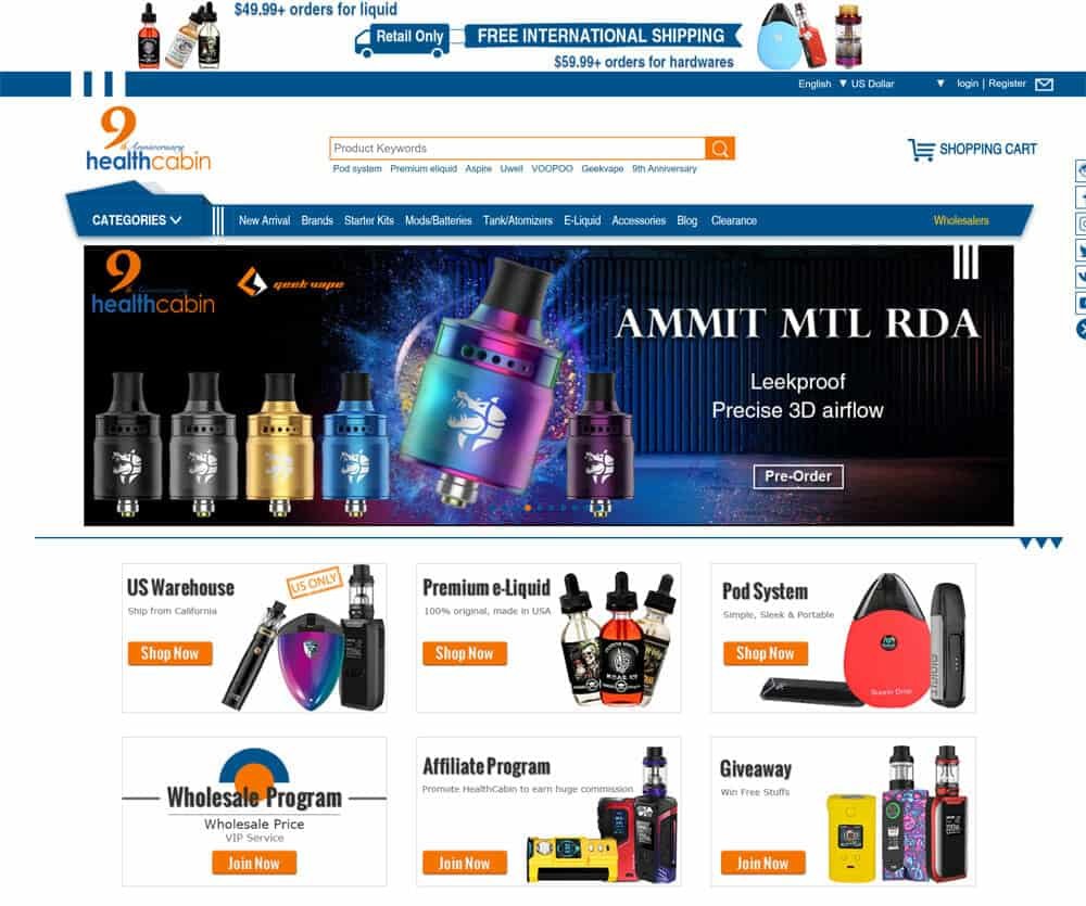 Healthcabin Vape Store