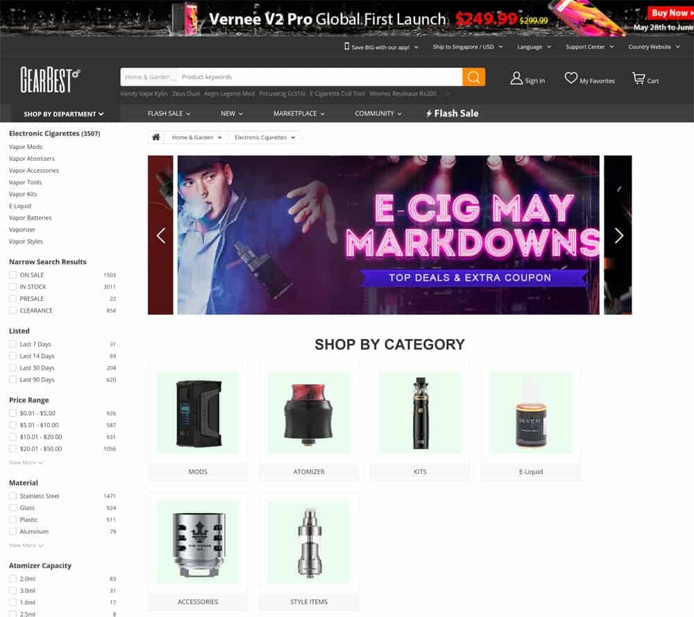 GearBest Vape Store